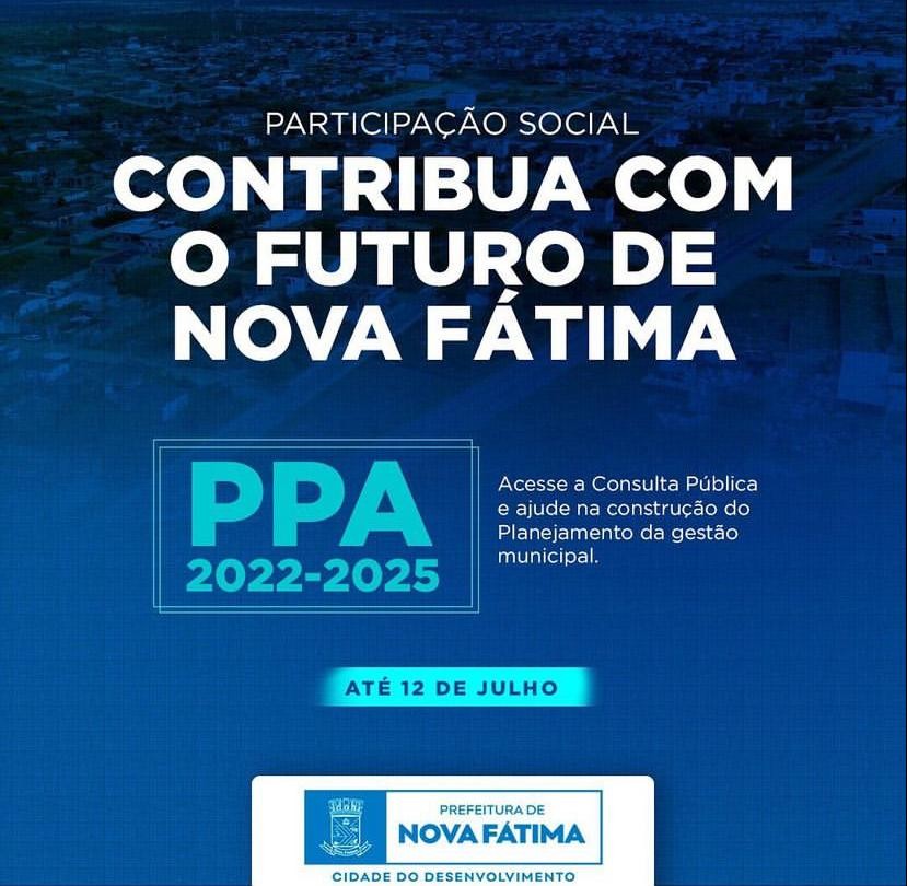 CONSULTA PÚBLICA PPA 2022-2025