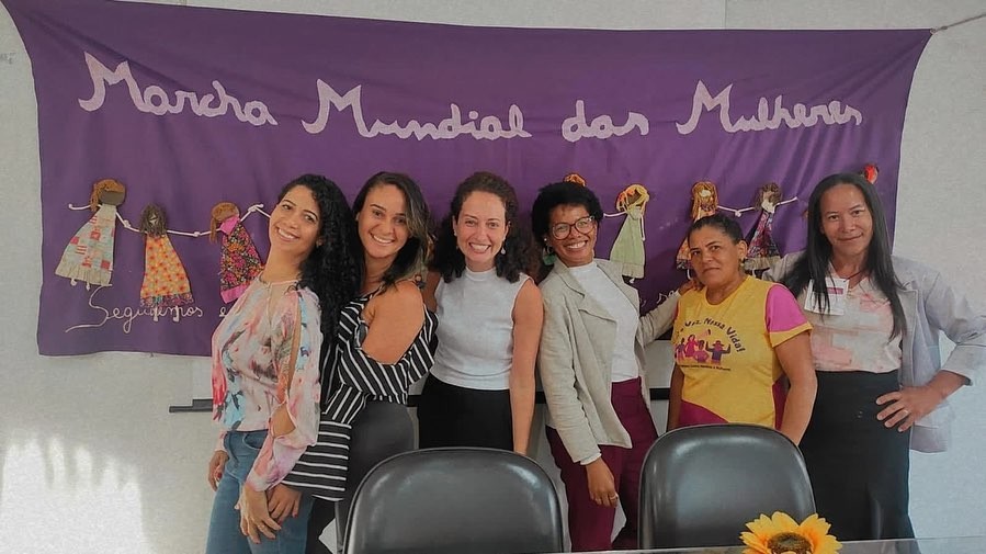 Encontro de Conselhos Municipais de Defesa dos Direitos das Mulheres na cidade de Serrinha.