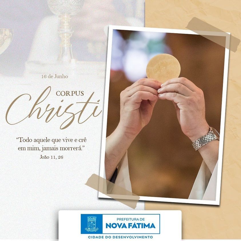 16 de Junho | Corpus Christi
