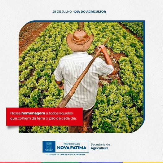28 de Julho • Dia do Agricultor