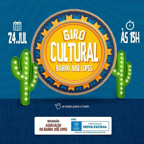 Giro Cultural no Bairro José Lopes