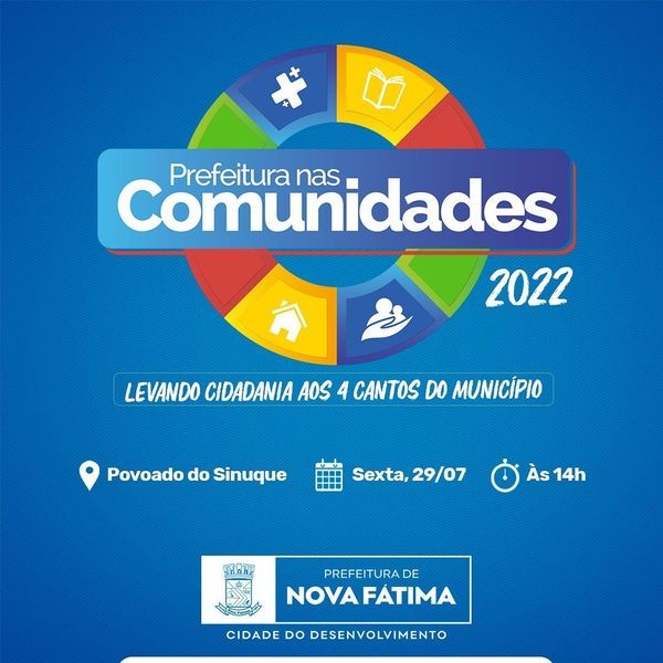 Projeto Prefeitura nas Comunidades 2022