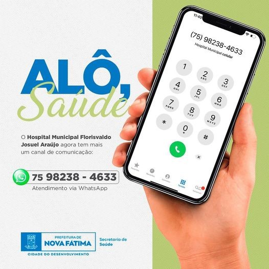 Hospital Municipal Florisvaldo Josuel Araújo agora possui um novo canal de comunicação