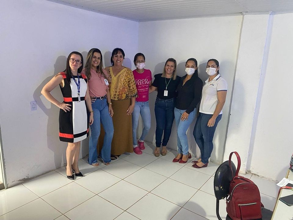 Visita da equipe da Policlínica de Saúde da Região de Feira de Santana