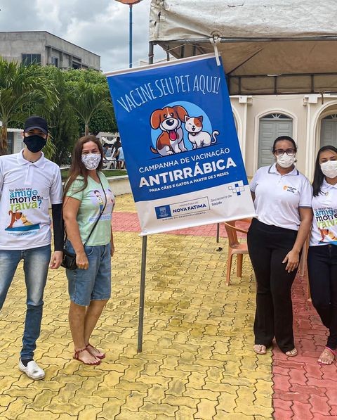 Dia da Vacinação Antirrábica para cães e gatos.