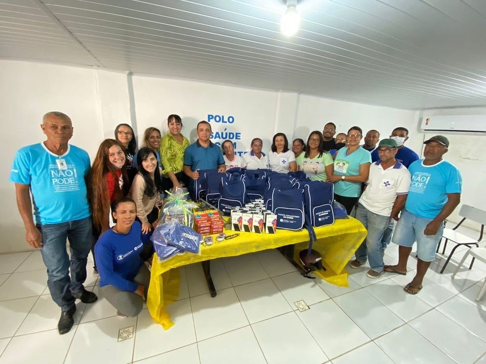 Reunião com os Agentes Comunitários de Saúde e de Endemias do município