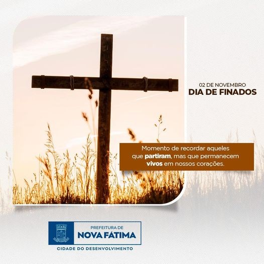 02 de Novembro • Dia de Finados