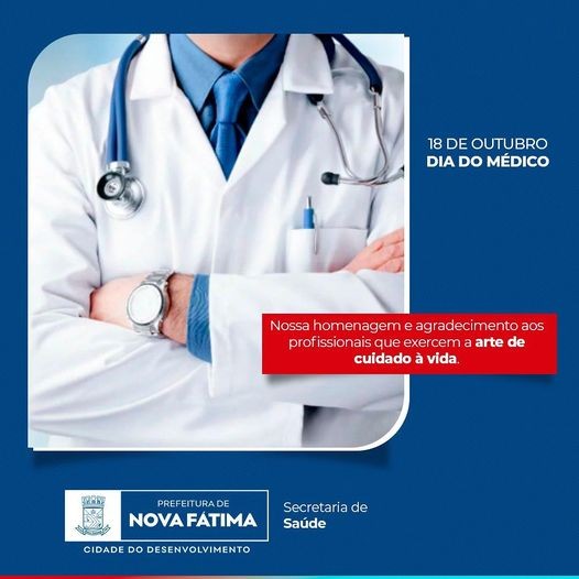 18 de Outubro | Dia do Médico