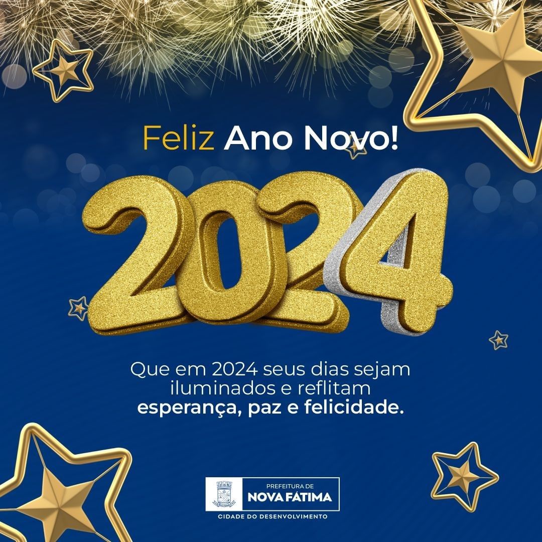 Desejamos a todos um Feliz Ano Novo!