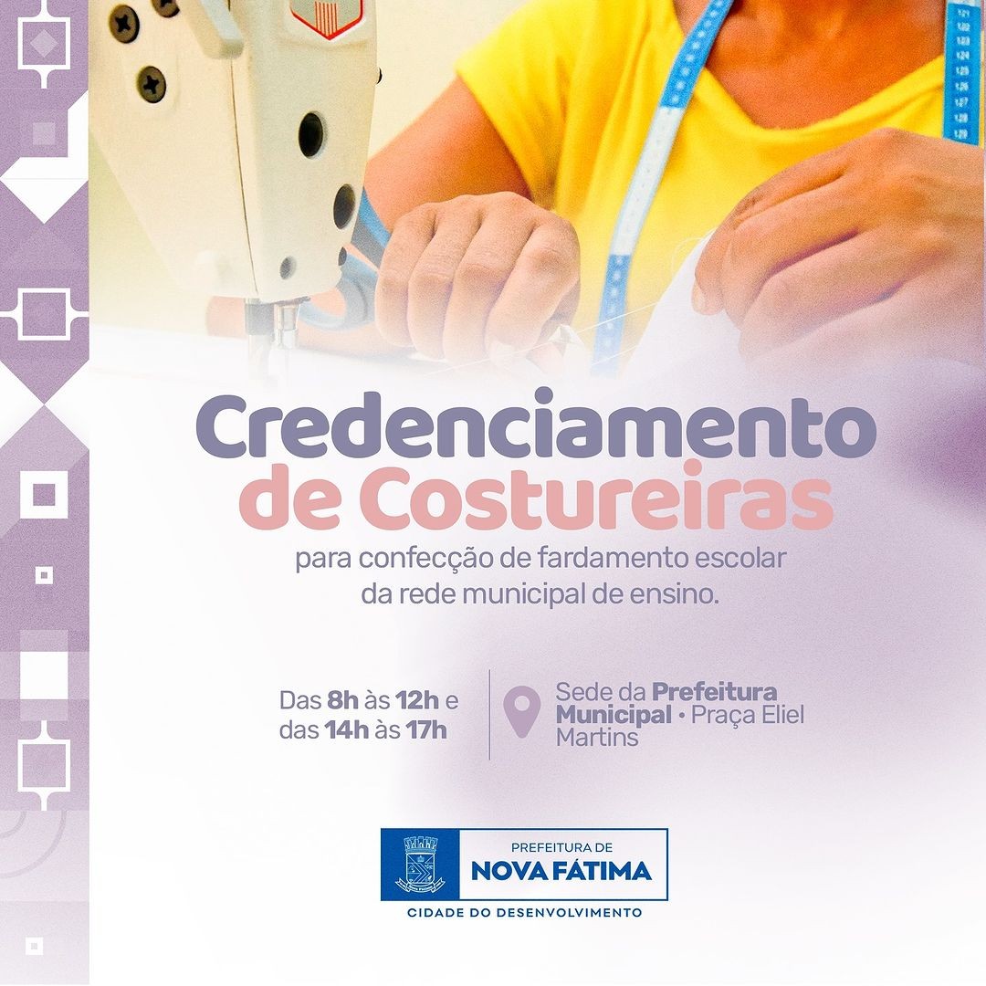 Credenciamento de Costureiras