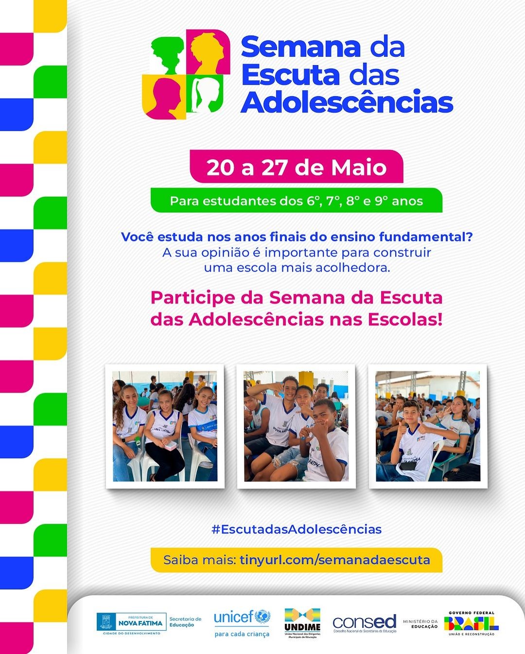 Semana da Escutas das Adolescências