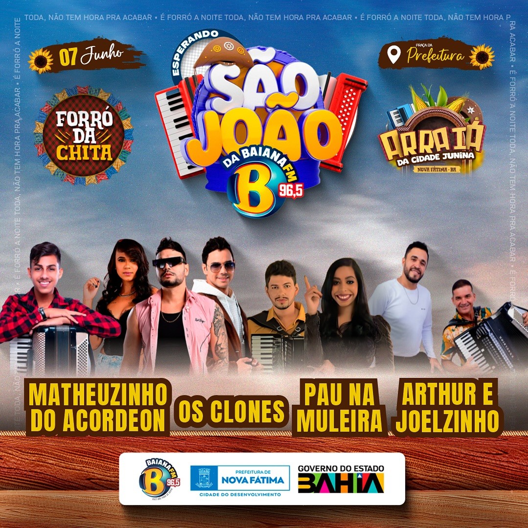 O Arraiá da Cidade Junina!