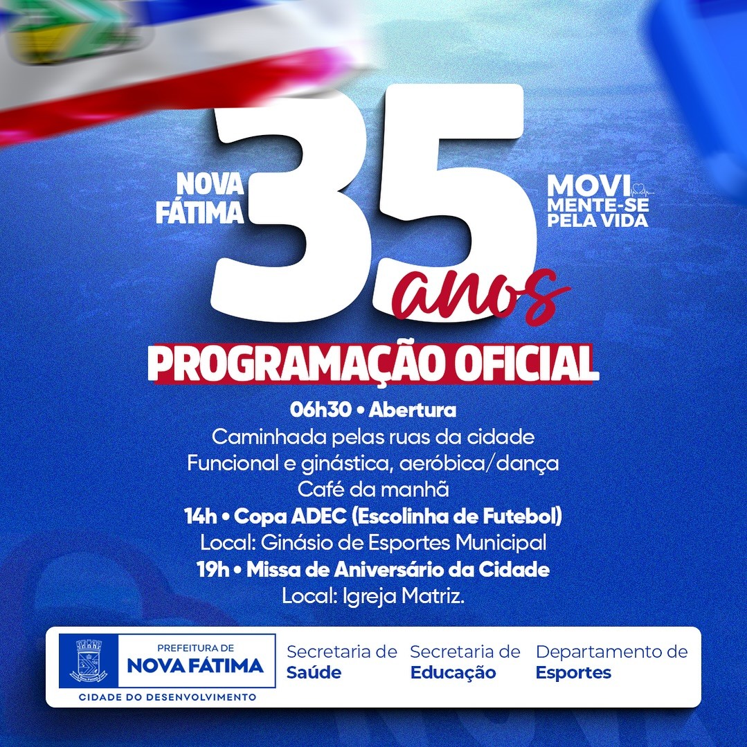 35º aniversário da cidade