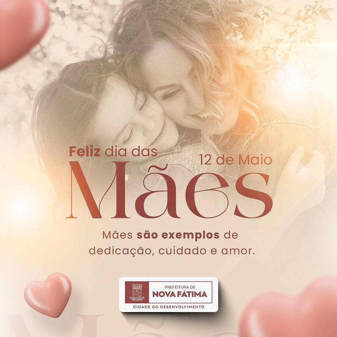 Feliz dia das Mães!
