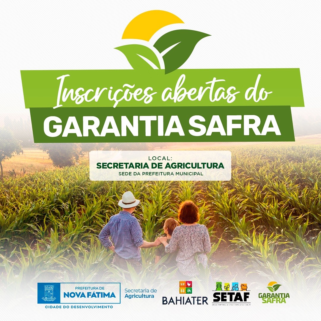 Garantia Safra!